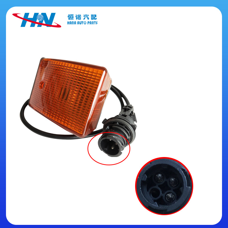Camión luz de señal de giro camión LED luz lateral adecuada para mercedes-benz bomba de luz lateral 9418200521 9418200921