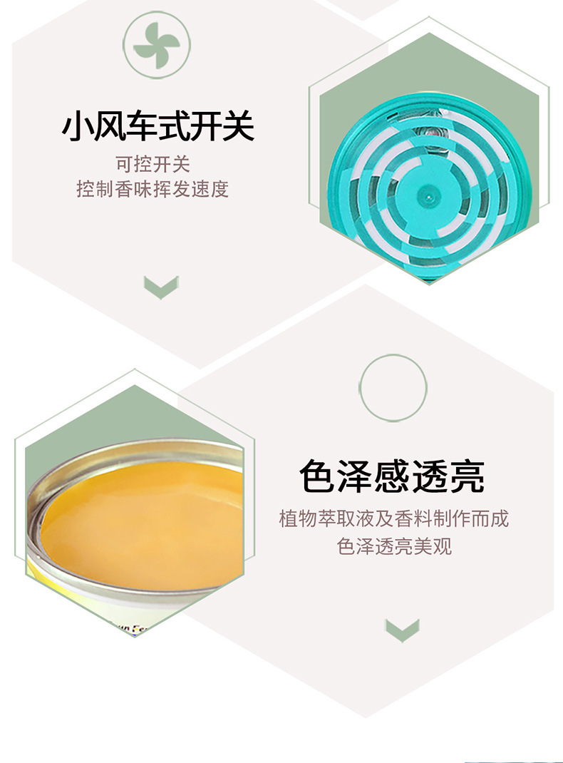 Spring Breeze Solid Fragrance Indoor Toilet Bathroom Long-Lasting Fragrance Air Freshener 70g*3 Boxes