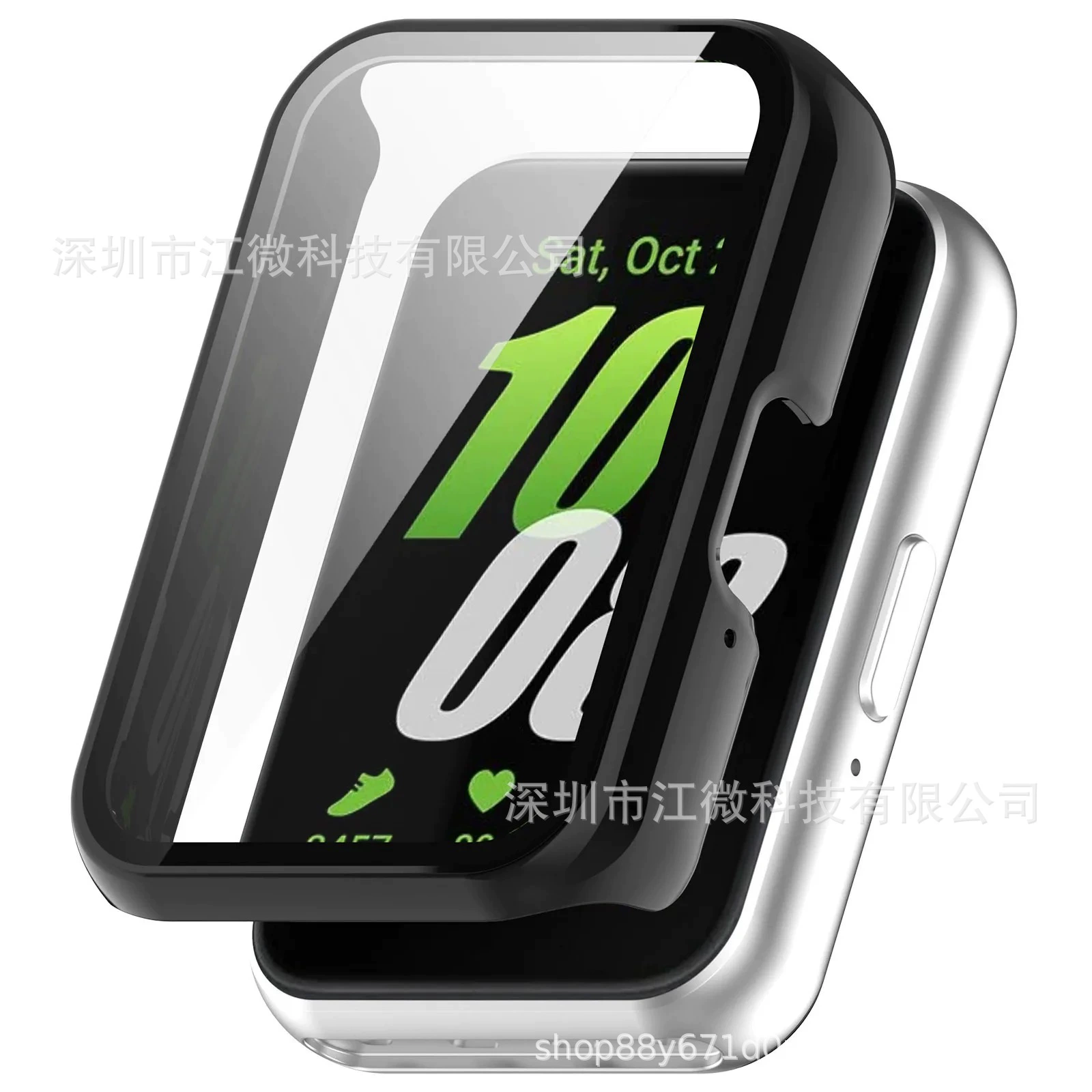 Подходит для корпуса защитного чехла Samsung FIT3, корпус из ПК/стальной вставки, инжекционный матовый корпус, цельный корпус для часов FIT3