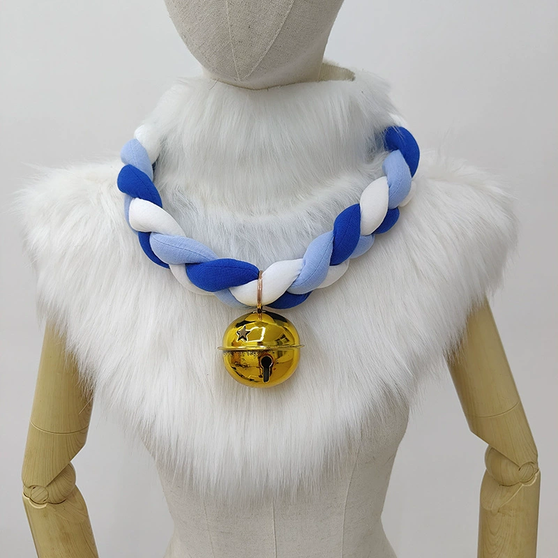Small bell, cute choker with accessories with pigtail
