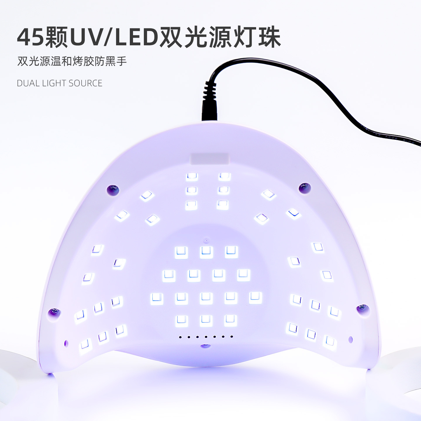 Lámpara de uñas transfronteriza Lámpara de fototerapia SUNX5MAX Nail con inducción inteligente Máquina de fototerapia UV de secado rápido Fabricante de lámparas para hornear al por mayor