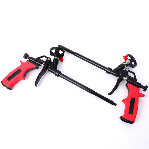 No-clean foaming gun with valve switch copper head polyurethane foam glue gun foaming agent caulking agent spray gun