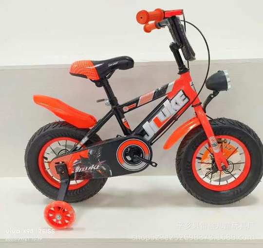 Children's bicycle boys and girls bicycle with auxiliary wheel 12-inch 16-inch 20-inch bicycle baby riding bicycle