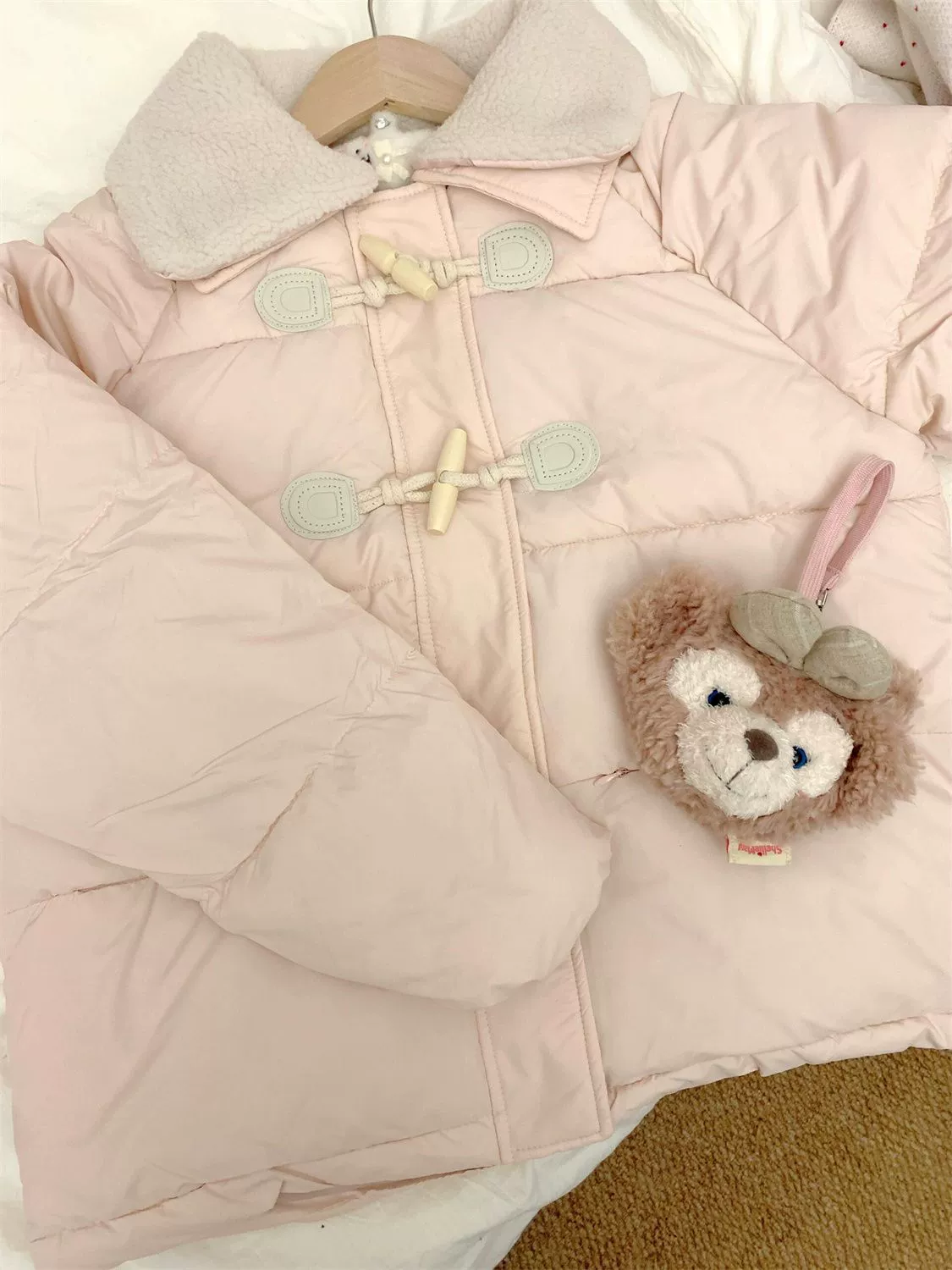 Фуксия cute полотенце для учеников начальной школы, теплая стеганая куртка, увеличенная толщина