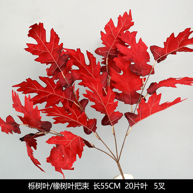 红色仿真花婚礼婚庆场地场景布置道具仿真花束花艺装饰花假花批发|undefined