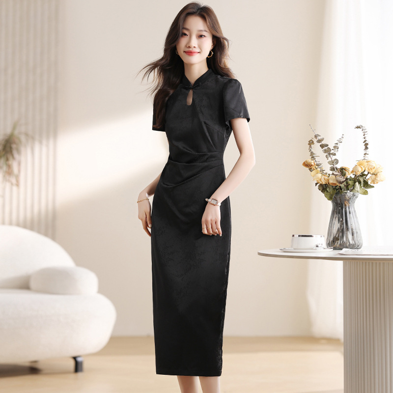 B6664 1810K VÁY ĐẦM LIỀN THÂN NỮ SHED)ST NGẮN TAY MÙA HÈ HỌA TIẾT HOA THỜI TRANG NỮ G05 SẢN PHẨM MỚI