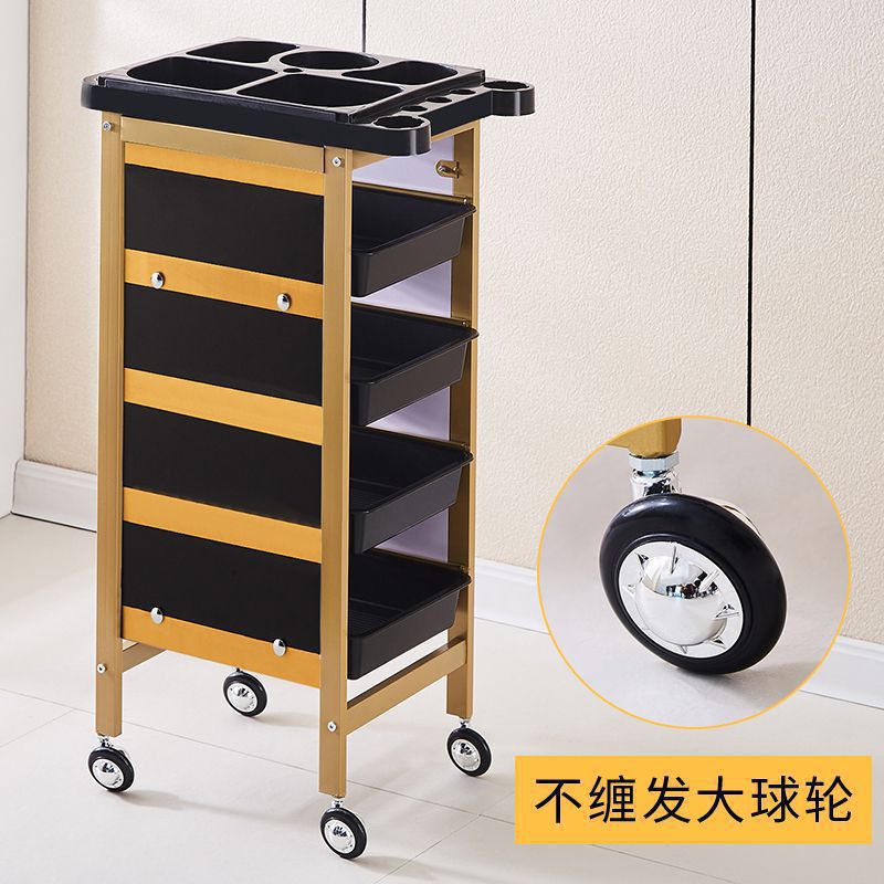 Carro de belleza, cochecito de peluquería, cochecito de peluquería, carro de herramientas, carro de barra de cinco capas, carro de peluquería, armario de herramientas de peluquería