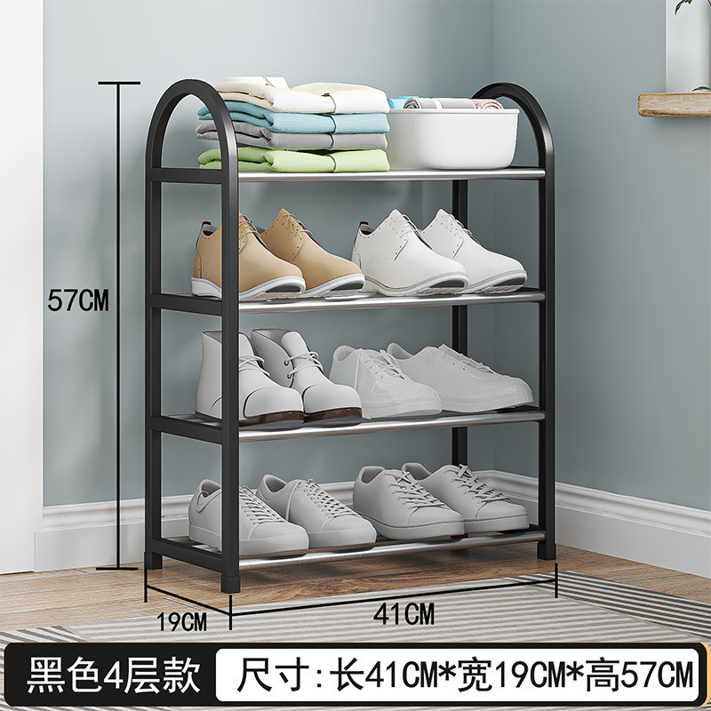 Zapatero de mariposa creativo, dormitorio simple de varios pisos para el hogar, pasillo, pasillo, pasillo, armario de zapatos de almacenamiento de gran capacidad