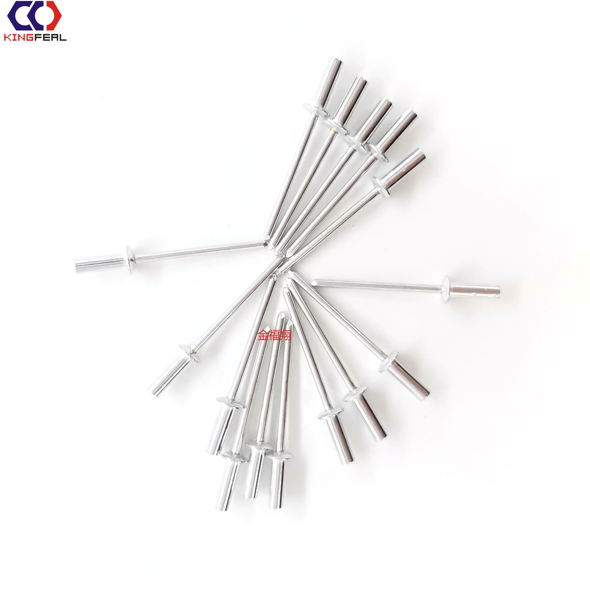 全铝封闭式抽芯铆钉 铝材质防水铆钉 全铝封闭拉钉 铝防水拉钉