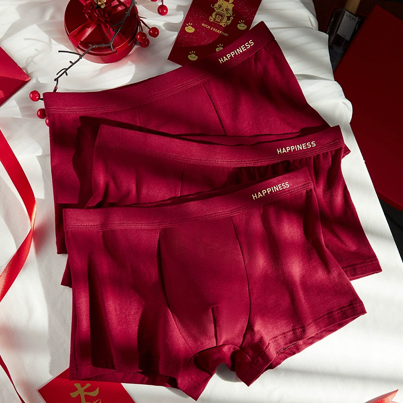Colored cotton pants, red coloring book, breathable comfortable birthday charm, wholesale