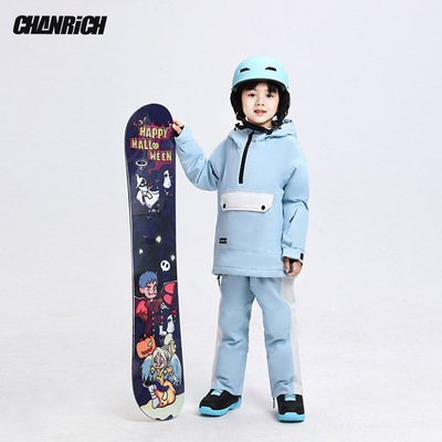 CHANRICH new pattern men and women children Ski suits winter outdoors Riding skiing Cotton waterproof keep warm suit