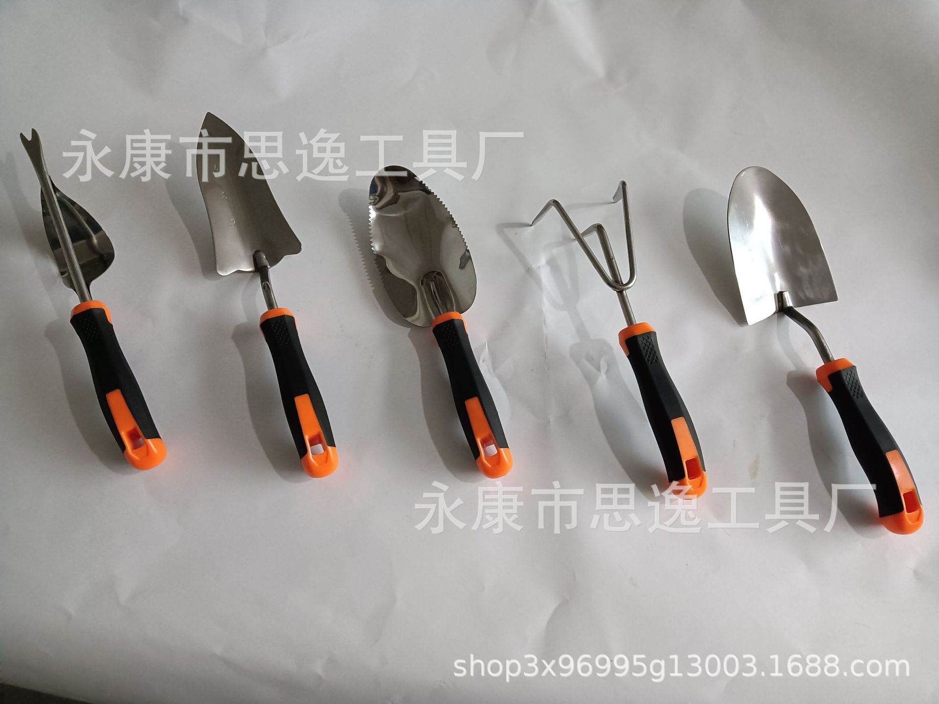 亚马逊热销花园工具套装  铝合金制花园工具 塑料花园铲