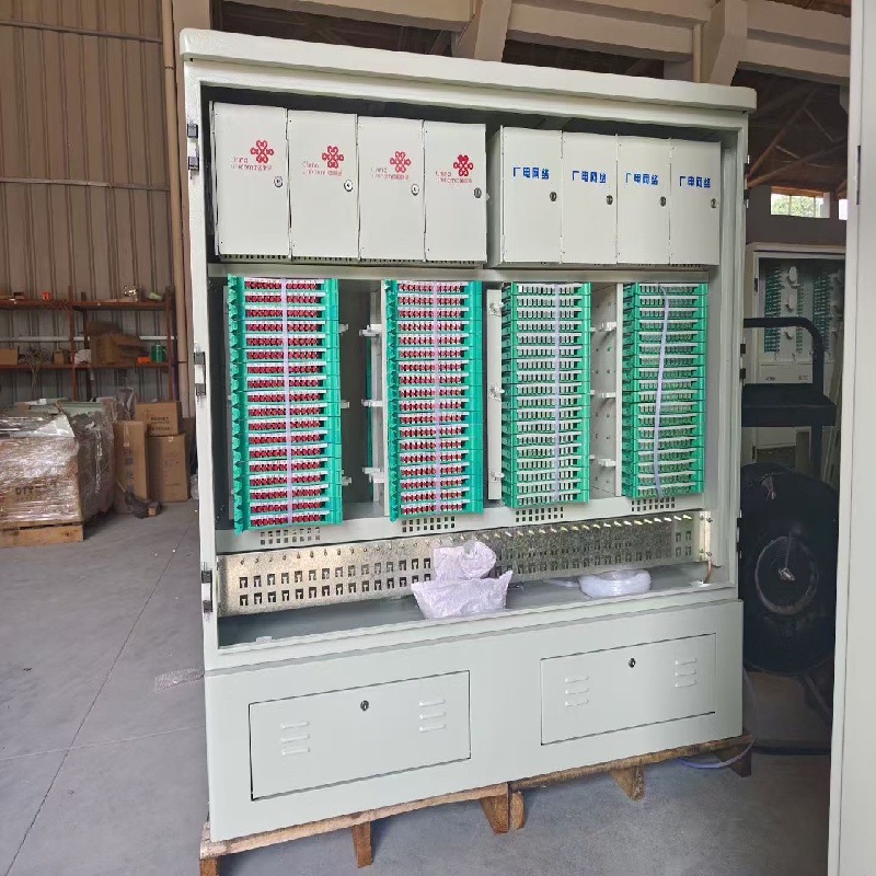 1152芯FC/UPC满配光缆交接箱 不锈钢通信光缆交接箱高速多芯