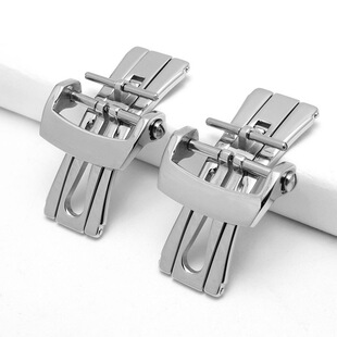 Substitute Bao Bo Buckle 50 Fat Butterfly Buckle Buckle Buckle Belt Buckle Stainless Steel Folding Buckle 50 Find Accessories 20mm