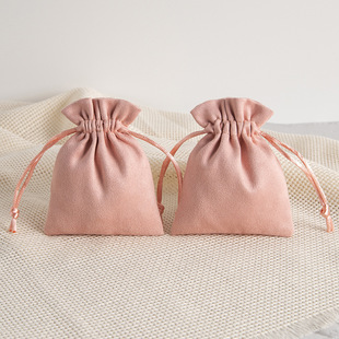 Factory direct supply jewelry bunched flannel bag gift bag jewelry storage bag candy bag cultural play storage bag
