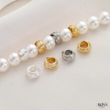 14K����ɫ�B��ë��Ȧ�黨Ȧ����diy�ֹ�����ִ�ɢ����Ʒ���