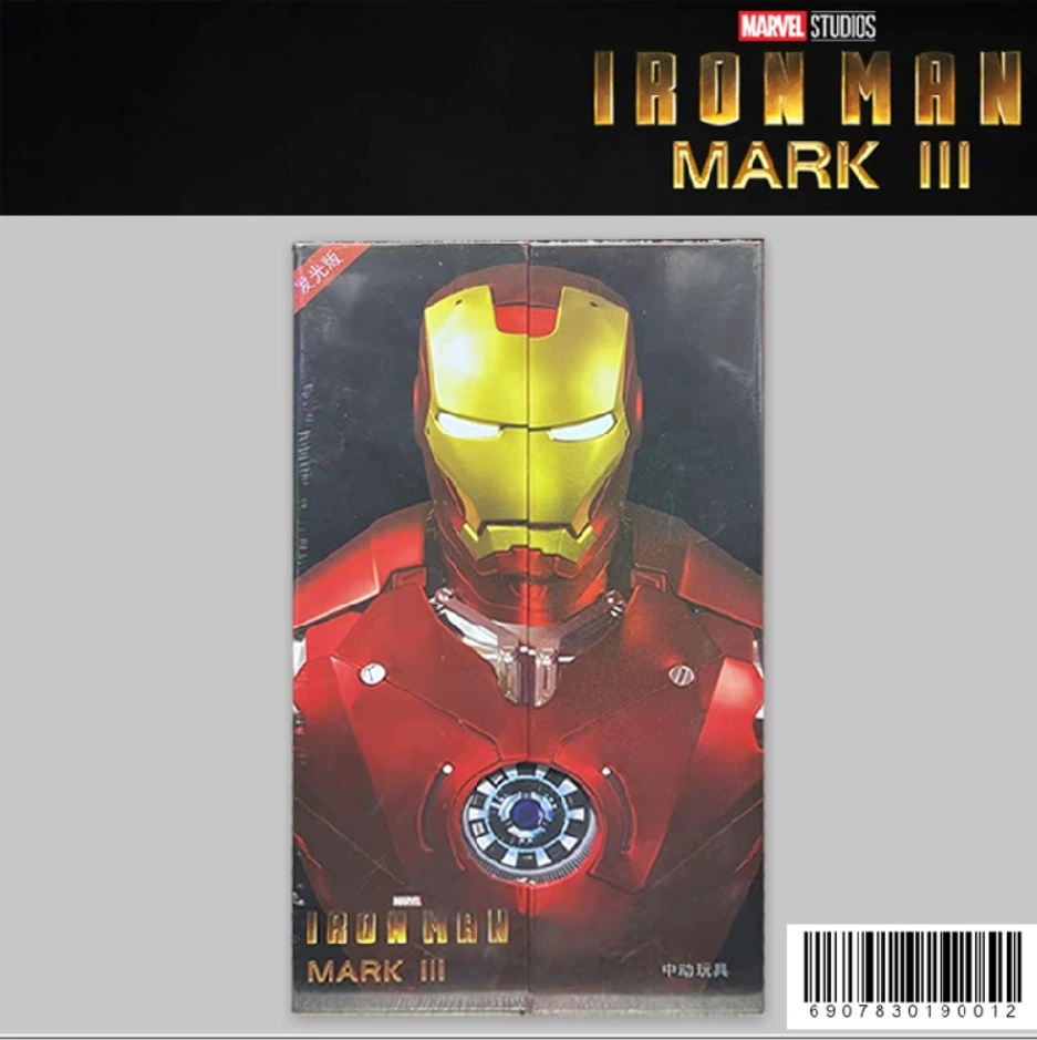 Minifigure (Marvel) MK85 Iron Man, 4-inch articulated collectible, multiple versions
