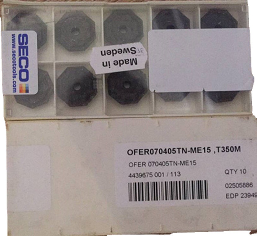 原装SECO山高八角形面铣刀片OFER070405TN-ME15 T350M数控刀具