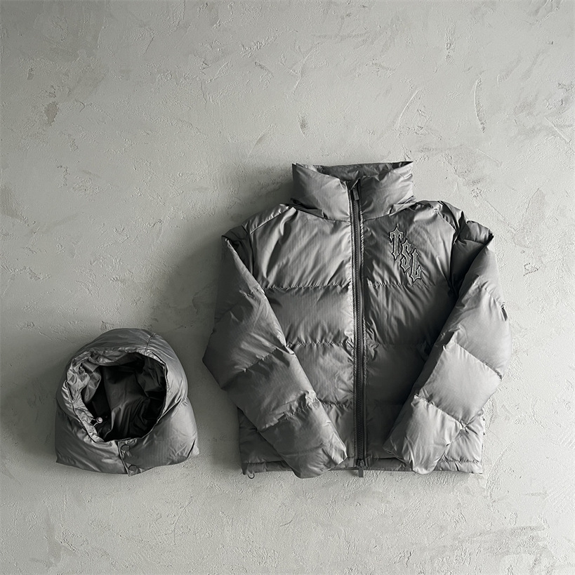 Trapstar Shooters puffer hombres chaqueta desmontable calidad brillante taladro original