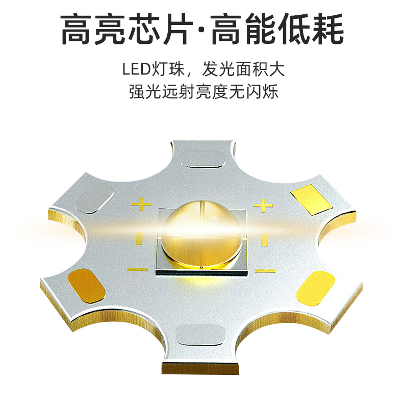새로운 국경 맞춤형 미니 강한 빛 휴대용 클립 긴 지구력 강한 자기 턴 헤드 나이트 달리기 순찰 경고 헤드 라이트