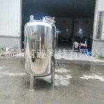 不锈钢无菌水箱储水罐蓄水桶水塔食品级保温纯净水箱搅拌罐发酵桶