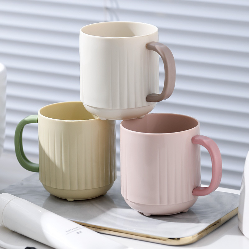 Temporada escolar, taza de cepillo de dientes doméstico, taza de cepillo de dientes de lavado, taza de cepillo de dientes de gran capacidad con mango image 4