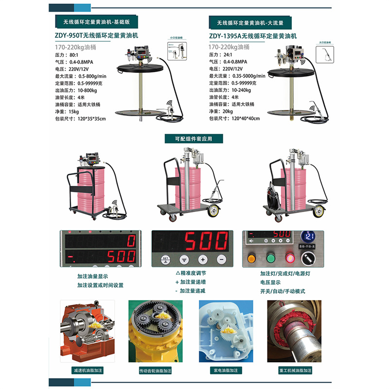 Dosificadora Neumática de Grasa Lubricante 170kg image 5
