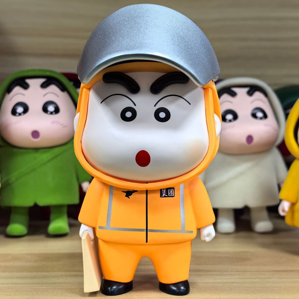 Crayons, minifigure, table cartoon small doll PVC, Birthday gift