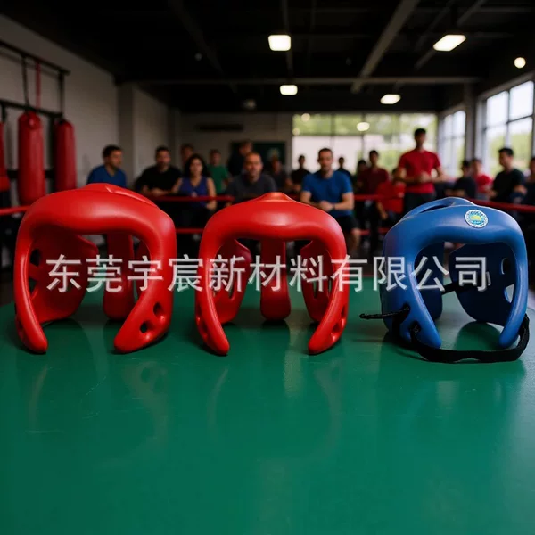 Customized Pu Self-Skinning Anti-Collision Face Protection Helmet Boxing Sports Training Face Protection Helmet Prop Motorcycle Helmet Liner