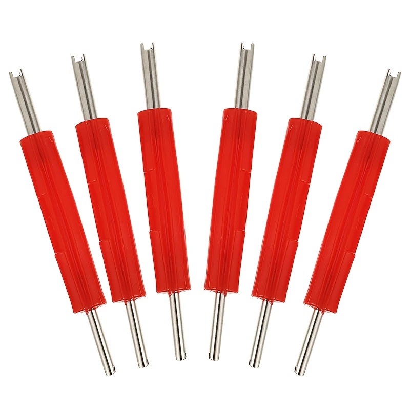 Двухголовый сердечник клапана отвертка сердечник клапана инструмент отвертка инструмент для удаления сердечника клапана кондиционера