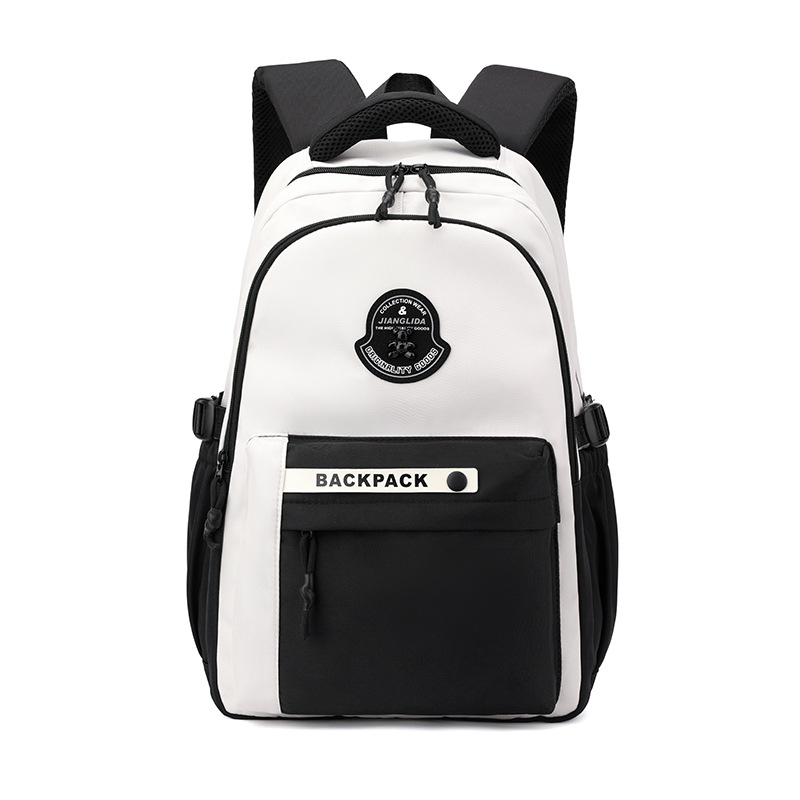 Peces naturales de gran capacidad resistente a la suciedad niños estudiantes de primaria 3 - 6 grados estudiantes de secundaria secundaria doble espalda impermeable ligera