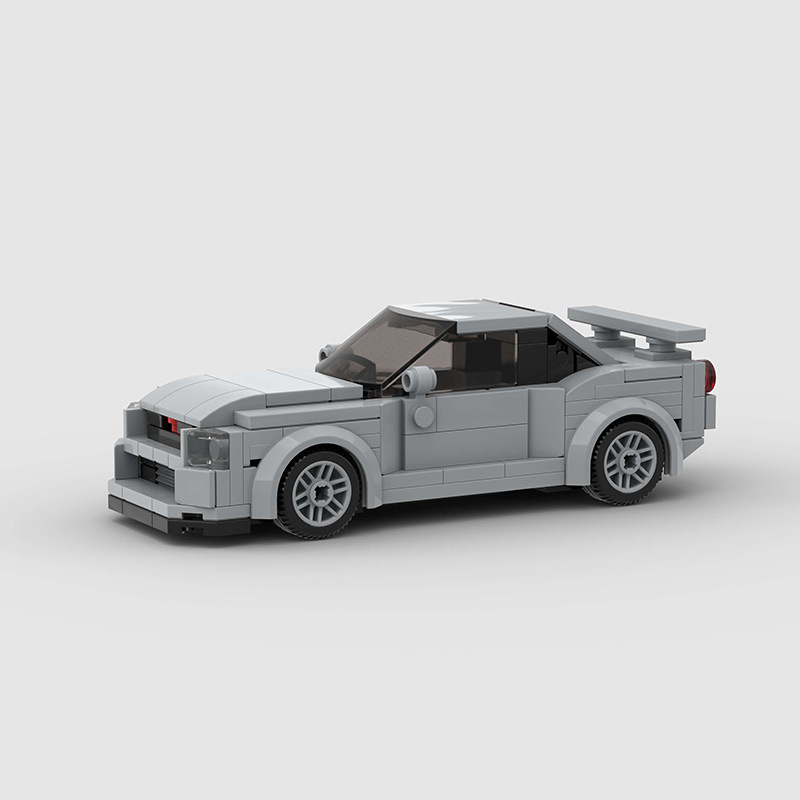 Skyline R34 Racing Car Run Moc Compatible Lego Small Particle Puzzle Skyline Kids Building Blocks Toy GT-R Skyline R34 Racing Car Run Moc Compatible Lego Small Particle Puzzle Skyline Kids Building Blocks Toy GT-R