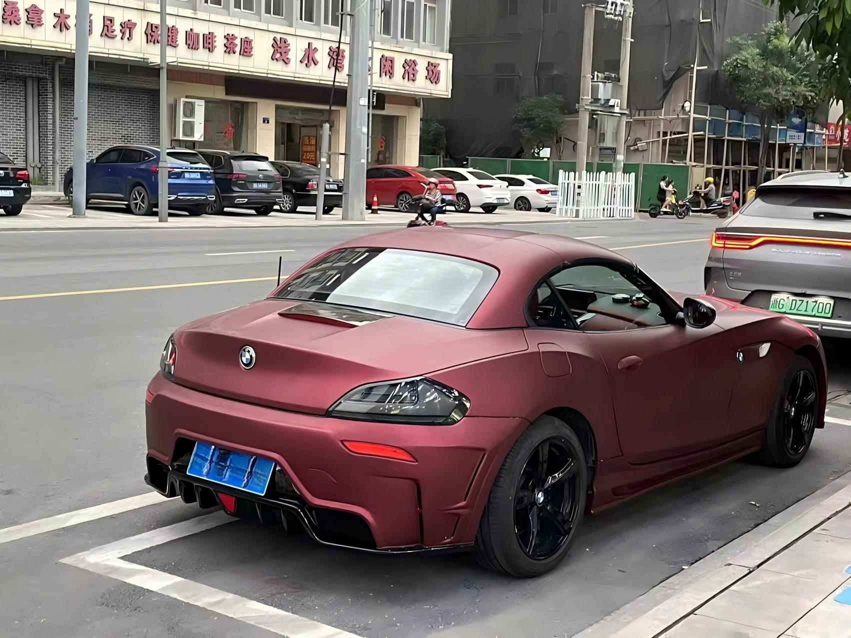 Suitable for 2009-2016 Bmw Z4E89 Modified to Thunder Edition M2C Front Bumper, Special Car-Specific Large Body Kit