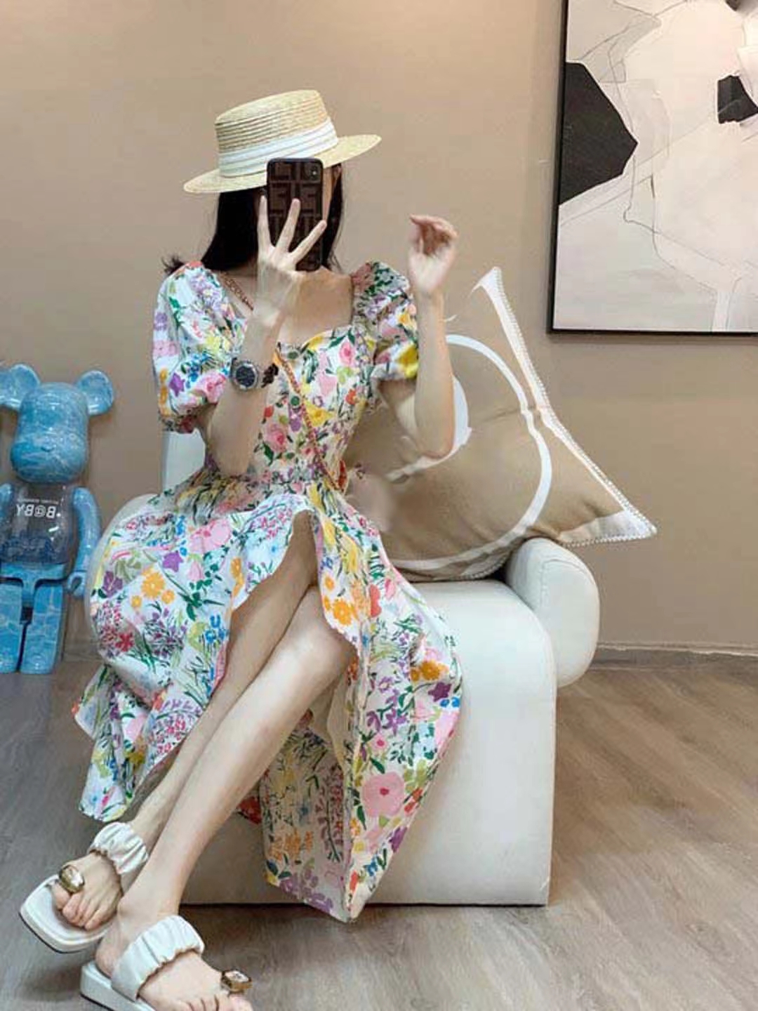 Wholesale women's dresses mixed colors quality checked China direct
