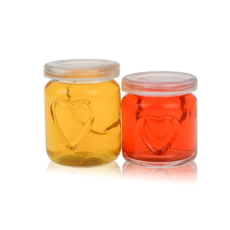 Чашка для пудинга Love, чашка для выпечки желе, устойчивая к высоким температурам стеклянная бутылка для пудинга с крышкой, чашка для мусса, йогурта, бутылка для переупаковки, оптовая продажа