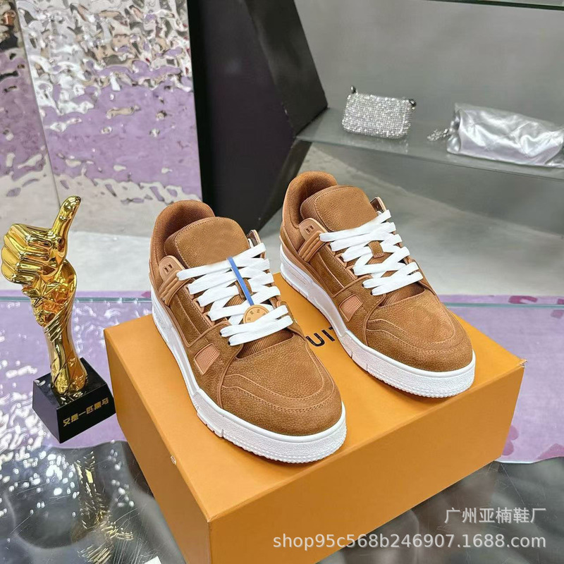 广州工厂直销Traienr运动板鞋女白水泥黑牛仔厚底休闲鞋男女同款|undefined