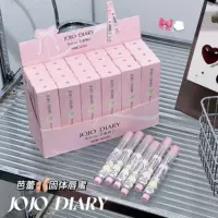 JOJO DIARY Ballet Day Mirror Lip Glaze White Water Clear Pure Desire Pouty Lips Отбеливающий кристаллический желе для губ