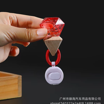Car Perfume Aromatherapy Aroma Diffuser Rearview Mirror Fresh