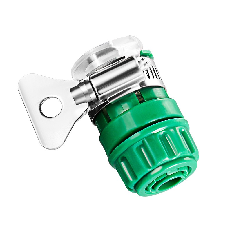 Conector de manguera a tubo duro, conector de grifo universal rápido, conector de grifo de plástico abs multifuncional a prueba de caídas
