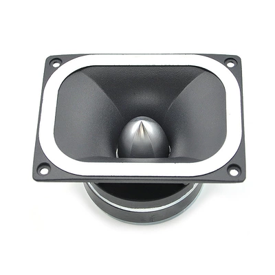 Pervo cross-border car square bullet aluminum horn car hands-free universal Bluetooth audio coaxial speaker (Car horn/tweeter) - ctc-27ag-black-speaker