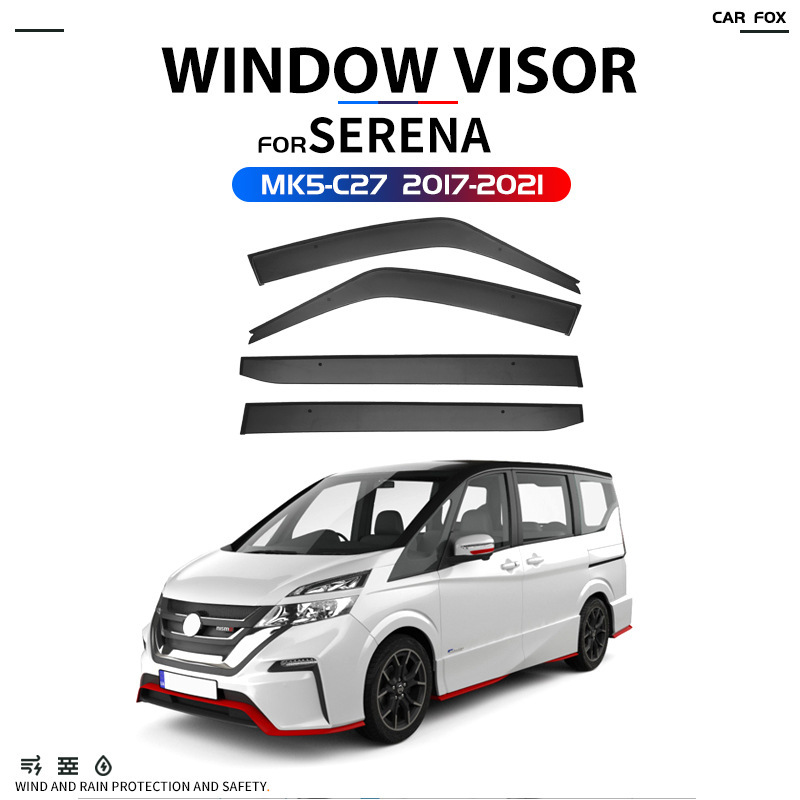 Suitable for Nissan Serena Rain Shield Serena C26 C27 C28Window Visor