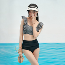 韩国2022新款韩版分体时尚性感修身显瘦小清新温泉度假女游泳衣装