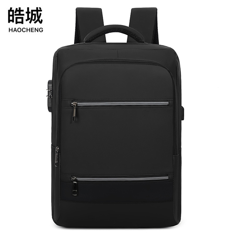 Mochila de viaje de negocios para hombres de nueva moda, mochila para computadora multifuncional de gran capacidad, mochila escolar para estudiantes de secundaria