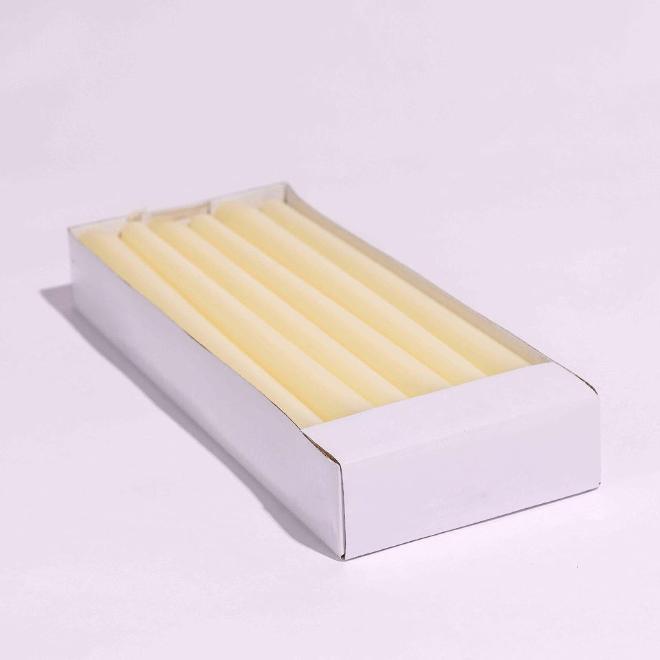 Pitkät kynttilät tippumattomat savuttomat eurooppalainen tyyli_voghion.com