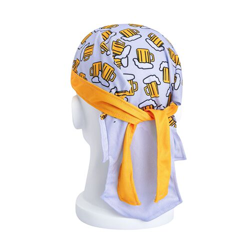 Cross-border pirate hat sports mesh small hat self-drying breathable sweat-absorbent inner hat cycling headband for men