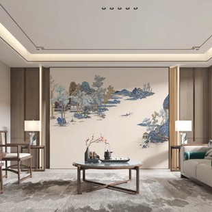 Customized Living Room Background Wall Hard Bag Embroider Hard Bag Tv Sofa Hall Hotel Bedside Bedroom Office Soft Bag