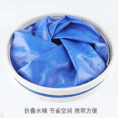 Portable Foldable Car Wash Water Bucket, Vehicle Telescopic Bucket, Outdoor Fishing Water Storage Bucket, Travel Bucket 11L