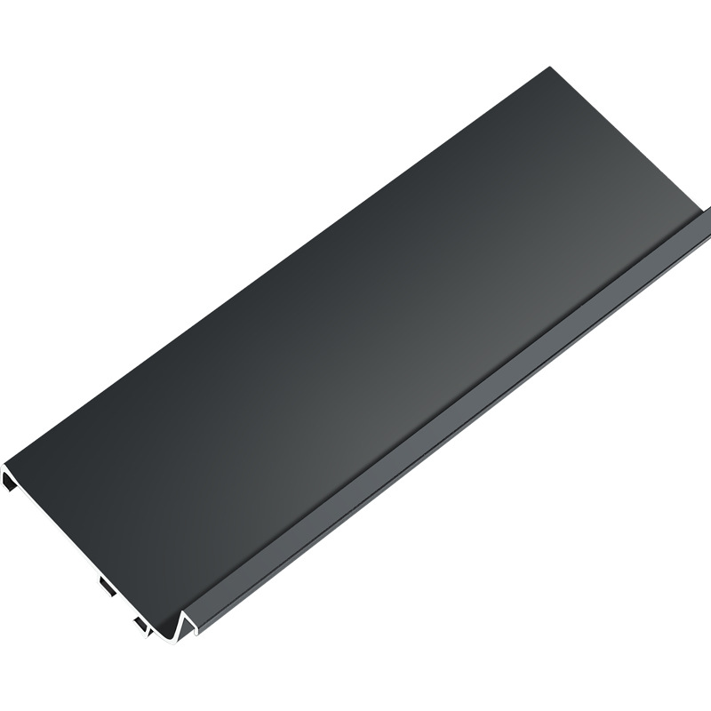 C-tipo ocultado medio de la manija del gabinete superior del Gabinete de piso y más bajo Manija ocultada manija libre del Gabinete de la aleación de aluminio del Gabinete invisible de la cocina