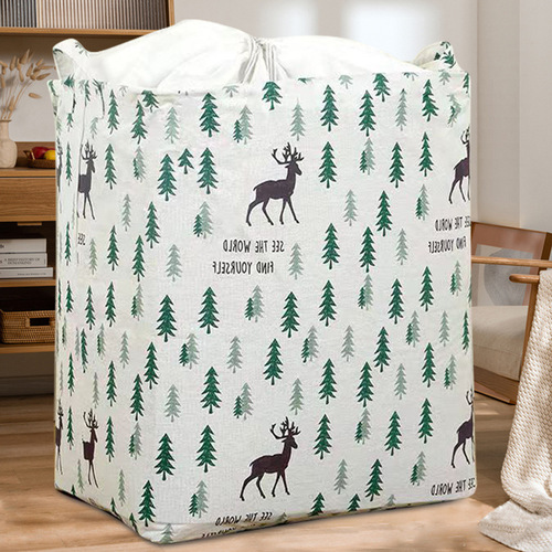 Quilt Storage Bag Clothes Moving Box Big Mac Large Fabric Clothes Household Organizing Packing Moving Bag
