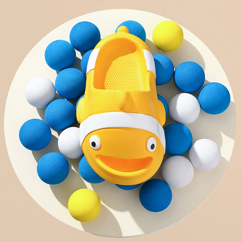 Тапочки из ЭВА для летнего домашнего использования, прочные нескользящие тапочки для ванной комнаты на толстой подошве, мягкие и прохладные детские тапочки, оптом